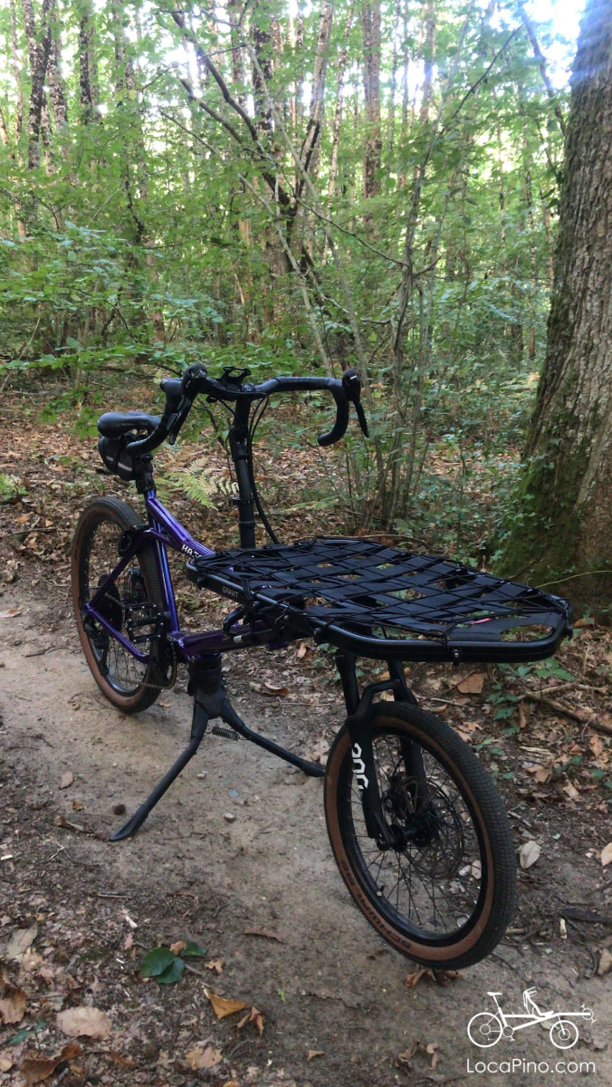 Gravit Dust gravel en forêt 