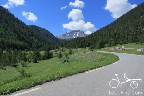 Montée du col de l'Izoard