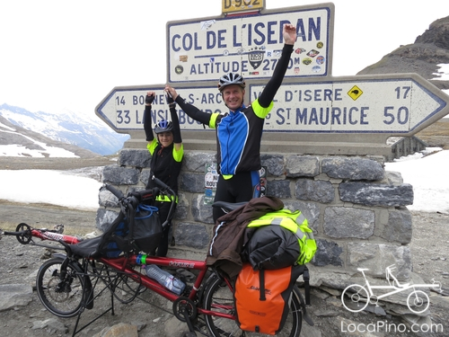 Un Pino Hase au col de l'Iseran