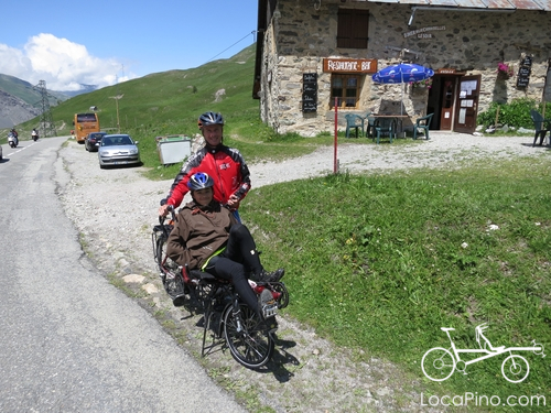 Dans la montée du col du Galibier côté Valloire, près de la Charmette